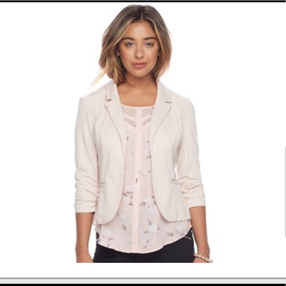 Blush Blazer
